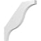 Ekena Millwork 3 1/2-in. W x 36-in. D x 36-in. H Funston Architectural Grade PVC Knee Brace BRCP035X36X36FST - alternate 1
